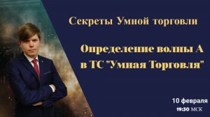 Определение волны А в ТС Умная Торговля.