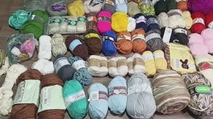 Лот 1986 Пряжа Германия 4,8 кг 1430₽-кг