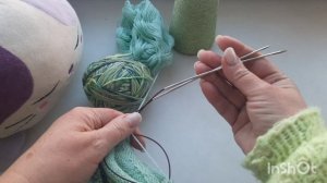 СП,,Вяжем носочки для мамы и дочки" с Еленой Велиной