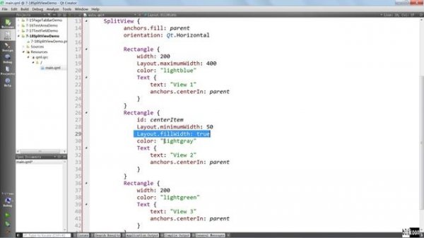 061 SplitView Control