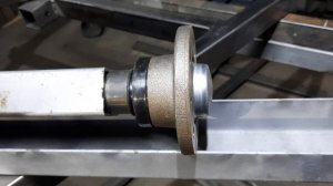 ось установка  ступиц