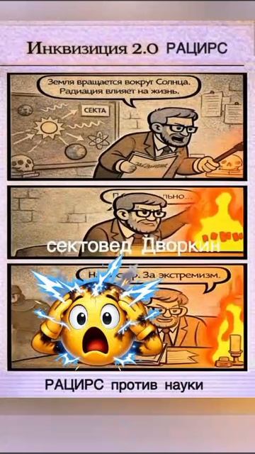 Анекдот про сектоведа Дворкина. Инквизиция 2.0.