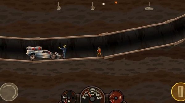 продолжаю играть Earn to die 2 на новой машине