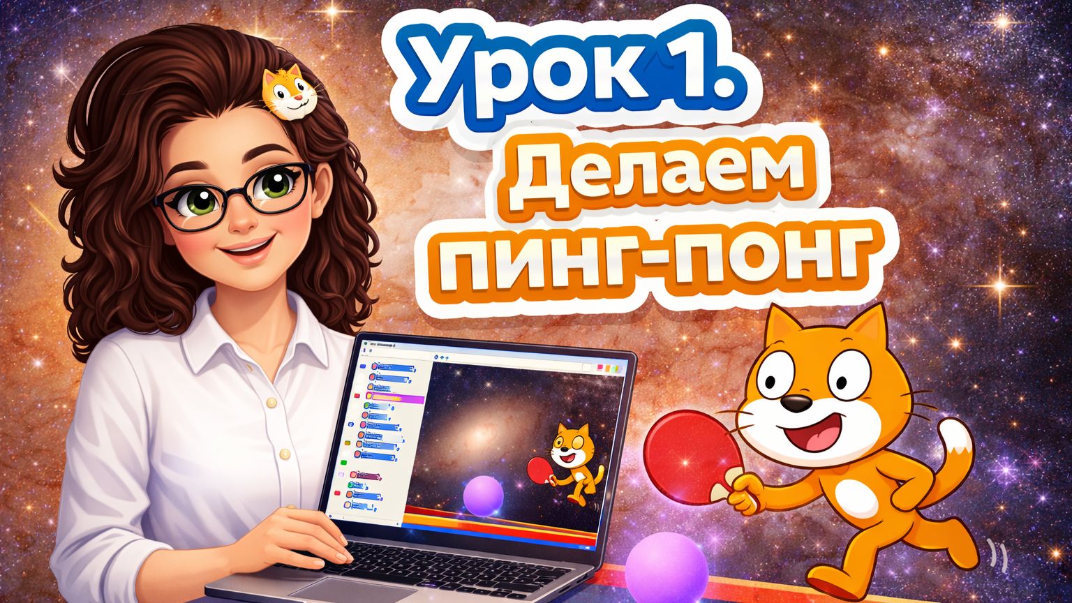 Урок1. Делаем Пинг-понг смотреть онлайн