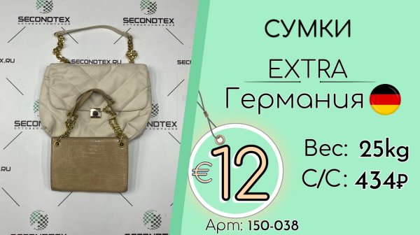 150-038 #3285 Сумки Экстра Всесезон Германия