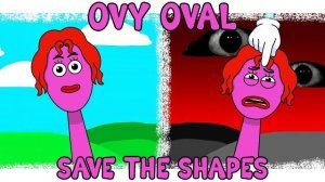 Новый Sprunki OC из вселенной Save The Shapes! Ови Овал – мой дизайн