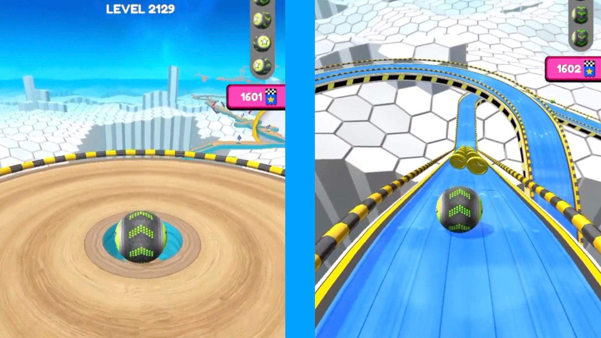 Going Balls  Super Speed Run Gameplay New Update Level 2129 To 2132 Race Goal Ball