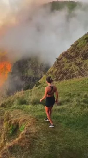 Магия заката над Оаху, Гавайи