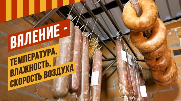 Условия для вяления колбас - температура, влажность, скорость воздуха. Если колбаса села на корку?