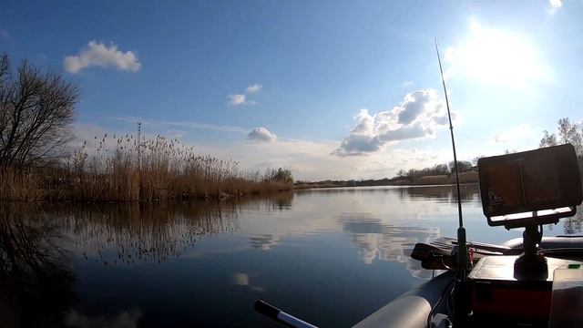 24.03.2024 г. Разведка новых мест. Участок реки перспективный, но у рыбы в этот день был выходной. )