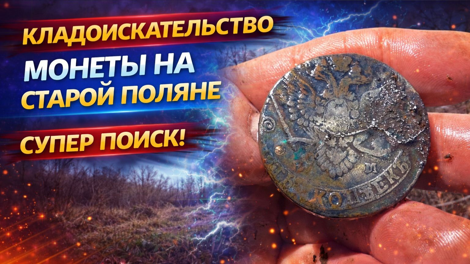 МОНЕТЫ НА СТАРОЙ ПОЛЯНЕ — место молчало десятки лет смотреть онлайн