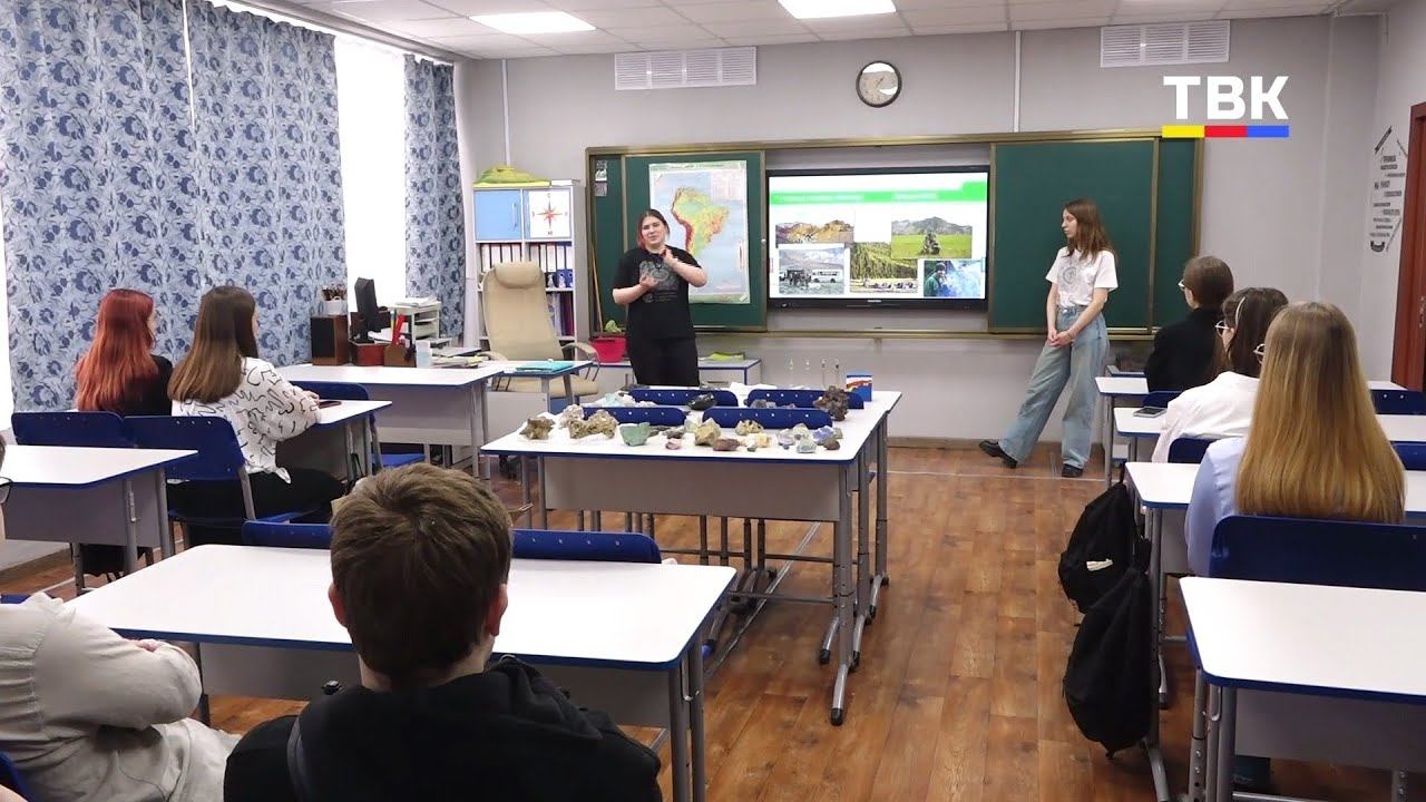 Встреча с наукой: в Искитиме прошёл день открытых дверей НГУ в школе смотреть онлайн