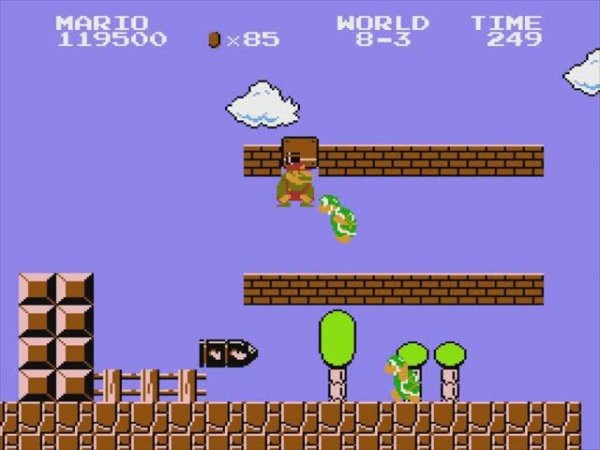 TAS, (NES) Super Mario Bros. - "warps, walkathon" in 06m 46.481s by Mars608 & HappyLee