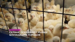 Селяне осваивают рынки ближайших городов