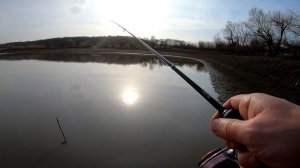 16.03.2024. Как выглядит дно водоёма без воды, а конкретно точка, где ловил судаков.