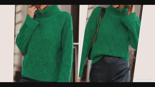 Красивый узор для джемпера, кардигана.. смотреть онлайн