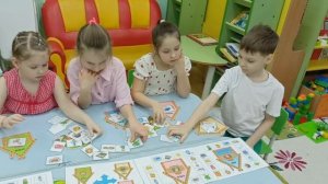 "Дидактическая игра "Рассели по домикам"