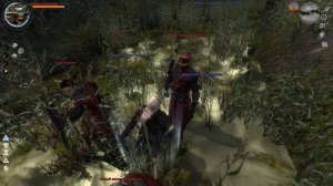 The Witcher Путь в Старую Усадьбу Логово Саламандры Встреча Мутант Райла #68