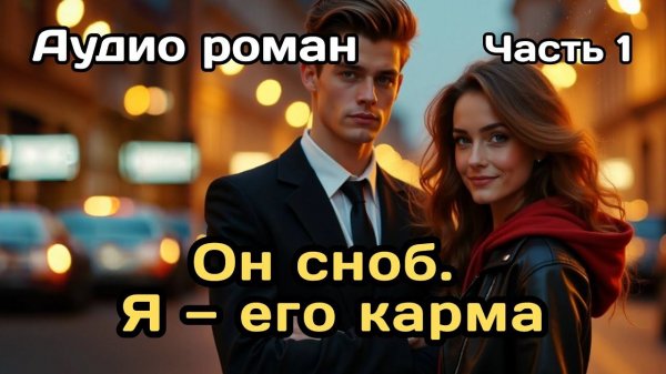 Аудиокнига - Он сноб. Я — его карма (Часть 1)