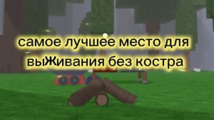 самое лучшее место для выживания без костра. в игре 99 ночей в лесу.