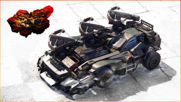 Арбалетный эксперимент! • Crossout • БЗУ Штырь