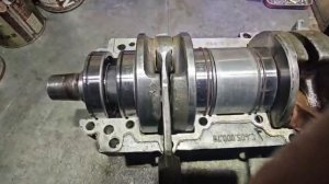 отремонтировали коленвал тайнам500 . шатун от ротекса