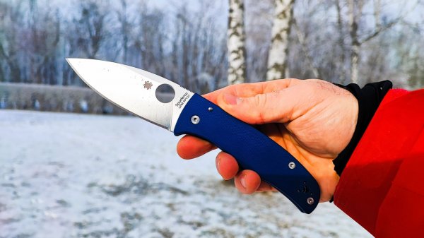 Нужен для удовольствия от реза! Spyderco Bodacious #edc #tactical #blade #unboxing #fishing #hunting