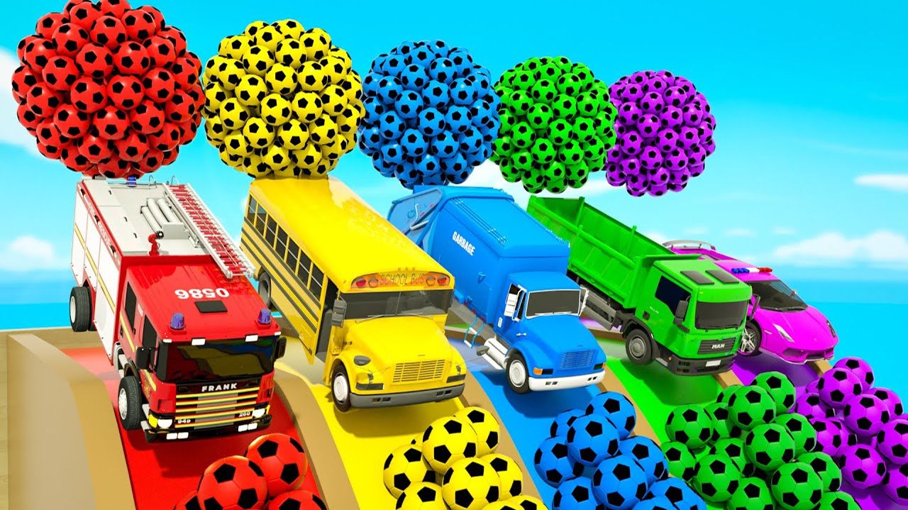 Мультики про машинки – Мультики для детей – Мультики для малышей – Песенки для детей и малышей