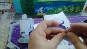 Шагоход AT-ST звёздные войны из бумаги своими руками