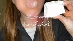 Сухой хруст/ Мел Пастила/Большие укусы/ASMR