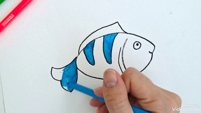 Рисунок рыбка