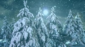 Футаж. Зимний пейзаж 153