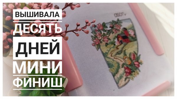 Продвижения за 10 дней | Маленький финиш | Вышивка крестом