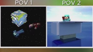 ПОВ Видео + Бонус Зомби спасти маму, Танец игра в кальмара Майнкрафт анимация