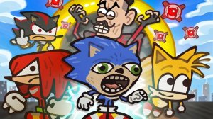 Соник 1-2-3 часть ➤ The Ultimate Sonic The Hedgehog Movie 1,2,3 Recap Cartoon ➤ Реакция