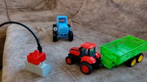 Играем в песочнице с тракторами
