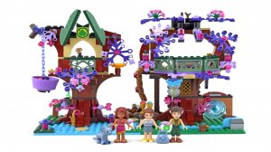 Лего Эльфы 41075 Укрытие на дереве с пекарней — корабль — спа