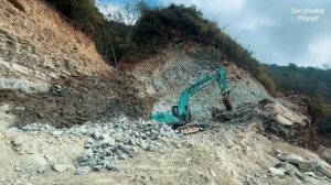 Самое опасное дорожное строительство в мире, Строительство с помощью экскаватора | Excavator Planet