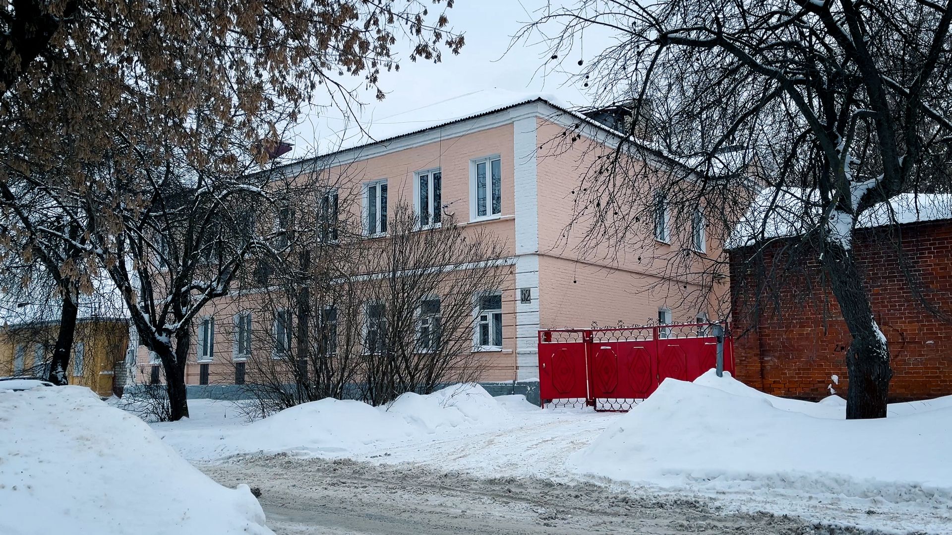 Заснеженные улочки. Курск. смотреть онлайн