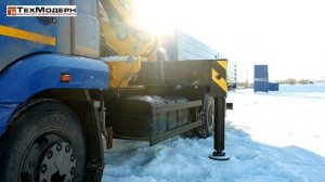 КАМАЗ 65117 с КМУ XCMG SQZ200-4