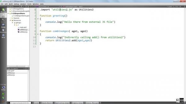 030 Indirect Import of External JS Files