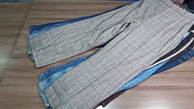 Лот 1992 Сток Джинсы Брюки м_ж C&A 1880р-кг 15,6 кг 25 ед