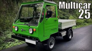 Автомобиль Multicar-25 ГДР Импортные грузовики на дорогах СССР