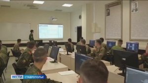 Начальник уникального военного училища встретился со старшеклассниками Ставрополя