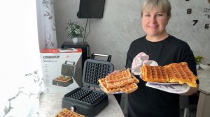 Различные ВАФЛИ с ВАФЕЛЬНИЦЕЙ от OBERHOF