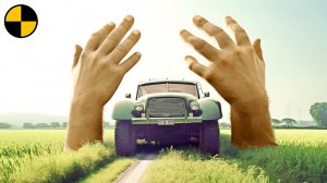 Автомобили VS Гигантские Руки | BeamNG Drive