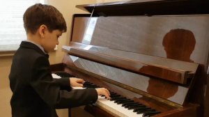 Сочинение Андрея Гончарова (8 лет) "Колыбельная".  7.05.20 ( начал заниматься музыкой осенью 2019)