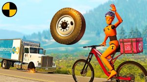ОПАСНЫЕ ОБЪЕКТЫ vs АВТОМОБИЛИ #1 | BeamNG Drive - Эпичные сюжеты в игре