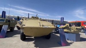 На выставке вооружений в Эр-Рияде состоялась премьера нового российского бронетранспортера БТР-22