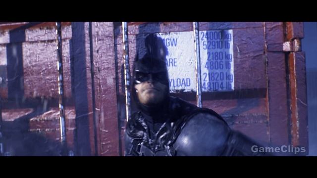 Бэтмен уничтожает армию противника. смотреть онлайн